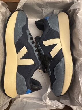 NEW Veja Paulistana Ripstop Sneakers | Women’s 7 (EU 38) | Navy/White | NWT